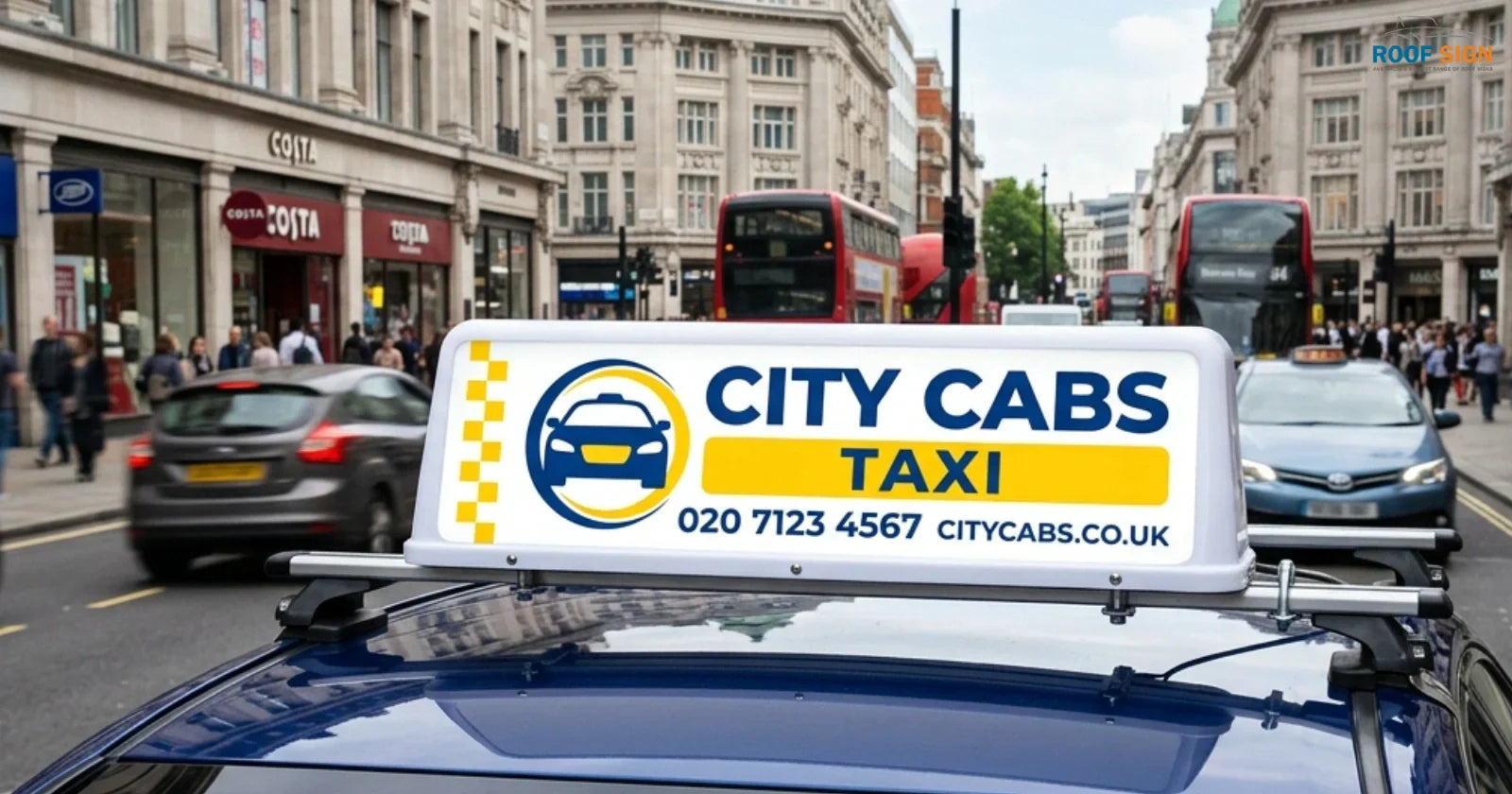 Car Roof Sign